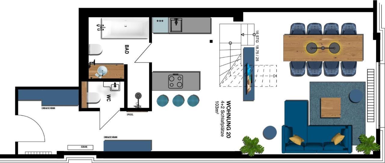 Seebruecke - Mit 2 Schlafzimmern S20 Apartment Heringsdorf (Usedom)